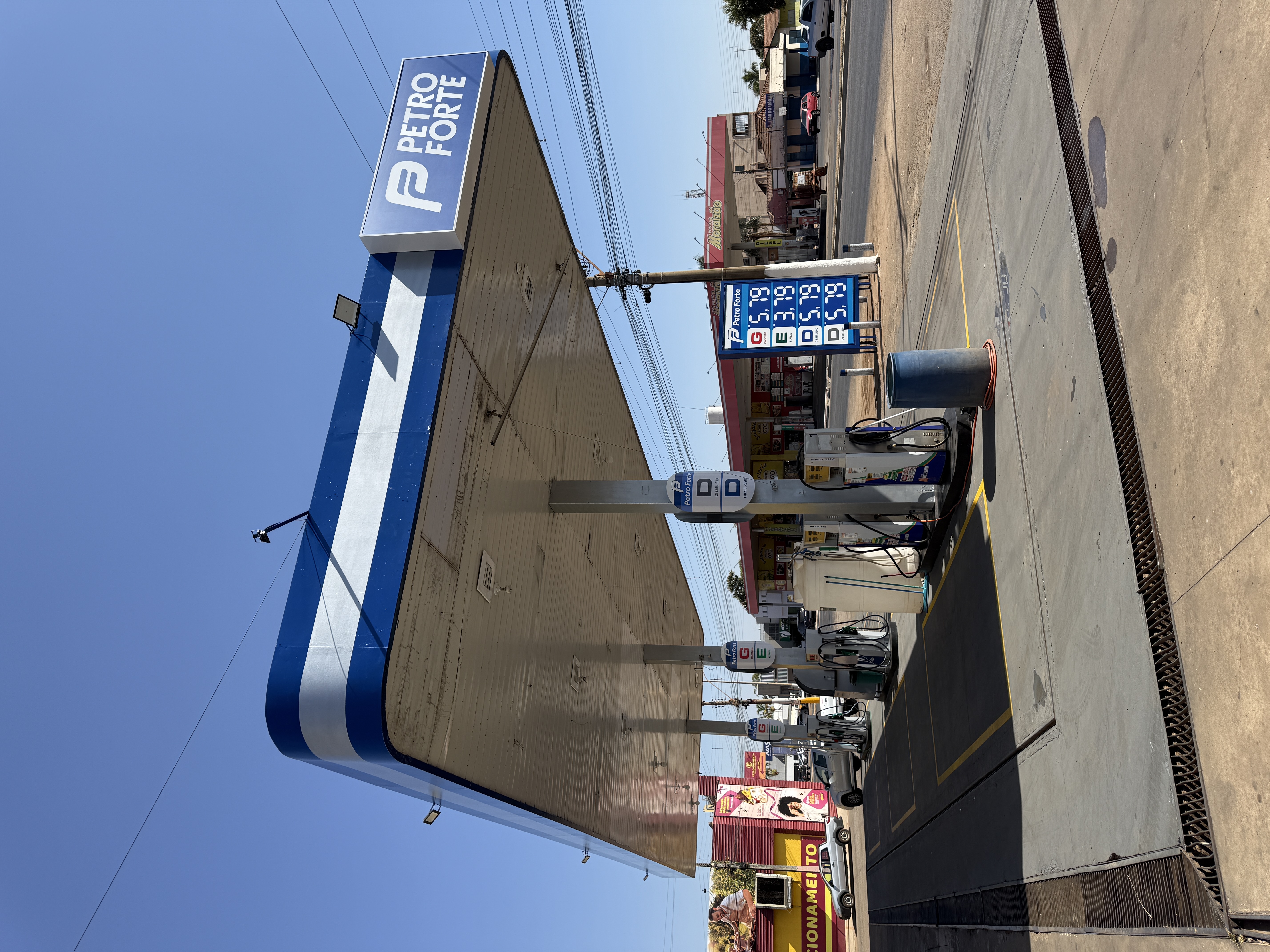 Pista de abastecimento Petro Forte